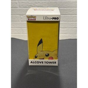 Ultra PRO Pokemon Pikachu Alcove Tower Deck Box Premium Leatherette 16551